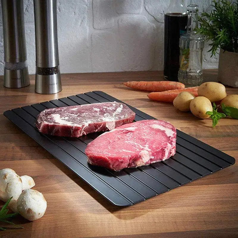 Fast Defrosting Tray Thaw Frozen Food Meat Fruit Quick Defrosting Plate Board Defrost Kitchen Gadget Tool