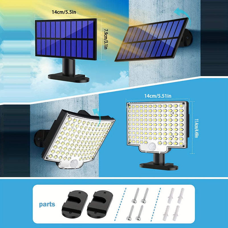 Sentinela Solar Pro | Iluminação de Segurança com Sensor de Movimento